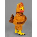 Mascotte Poule rousse