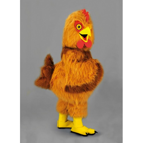 Mascotte Poule rousse