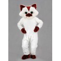 Mascotte Chat premier prix blanc