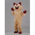 Mascotte Chat premier prix beige