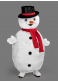 Mascotte Bonhomme de neige