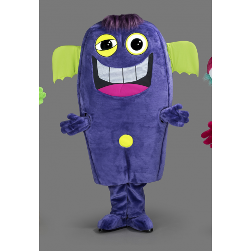 Mascotte Extraterrestre violet 