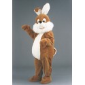 Mascotte Lapin brun