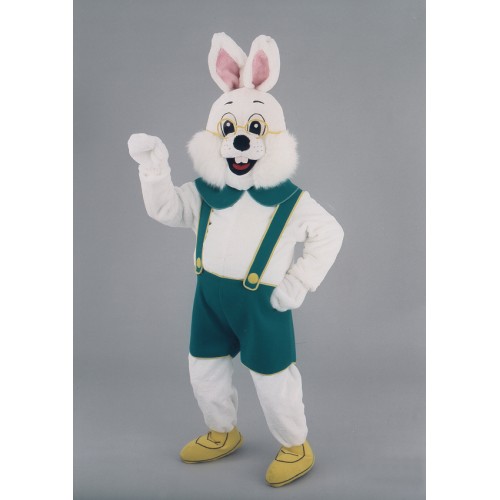 Costume de lapin de Pâques costume de lapin en peluche mascotte de lièvre  brun 