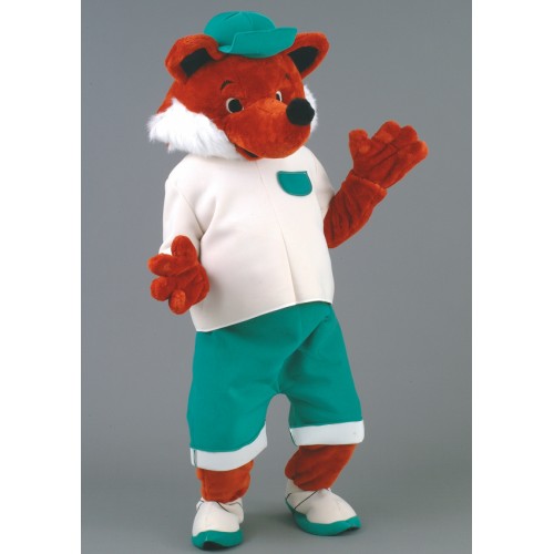 Mascotte Renard sportif