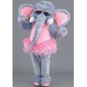 Mascotte Eléphant danseuse