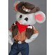 Souris cowboy