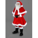 Mascotte Père Noël cape