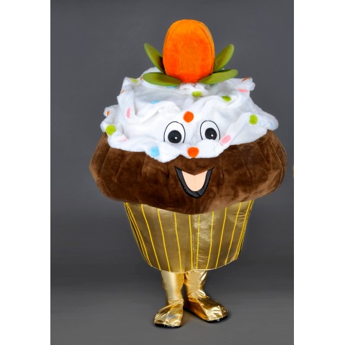 Mascotte Cupcake chocolat