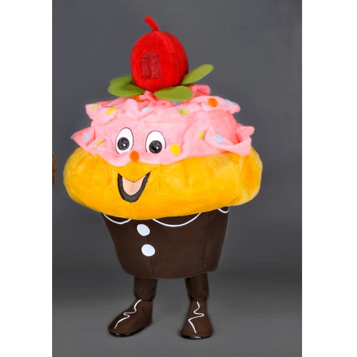 Mascotte Cupcake vanille