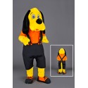 Mascotte Chien jaune