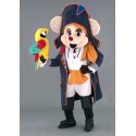 Mascotte Souris pirate