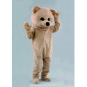 Mascotte Ours premier prix beige