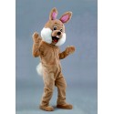 Mascotte Lapin premier prix brun